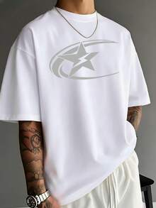 男士休闲短袖 T 恤 | 优质面料 | 独特图案 | 理想选择