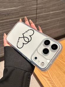 Custodia personalizzata per telefono con motivo a cuore e nome personalizzato, copertura totale trasparente e lente forata, adatta come regalo per amici. Compatibile con iPhone 11/12/13/14/15/16/16 Pro/16 Pro Max/16 Plus/17/Air/17 Pro/17 Pro Max/17e/S25/S25 Ultra/S25 Plus/S25 Egg/S26/S26plus/S26ultra Pixel 9 Pro XL/ 10a/ 10a, può anche essere dato come regalo per anniversario di matrimonio. Versione internazionale, non la versione domestica. - Trasparente - Visualizzare 4