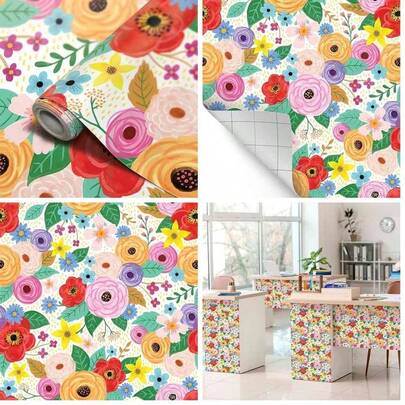 Oh Happy Day Rainbow Papel decorativo para despegar y pegar