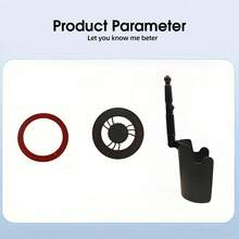 二合一车载杯架兼磁吸手机支架，360度旋转，通用饮料支架 - 車上水杯手機支架 - 查看 6