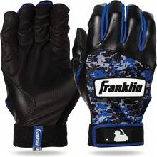 Franklin Sports 2016  Digi-Camo Guantes de bateo (1 par) - Gris/Negro (Gris/Negro/Digital Real) - Ver 3