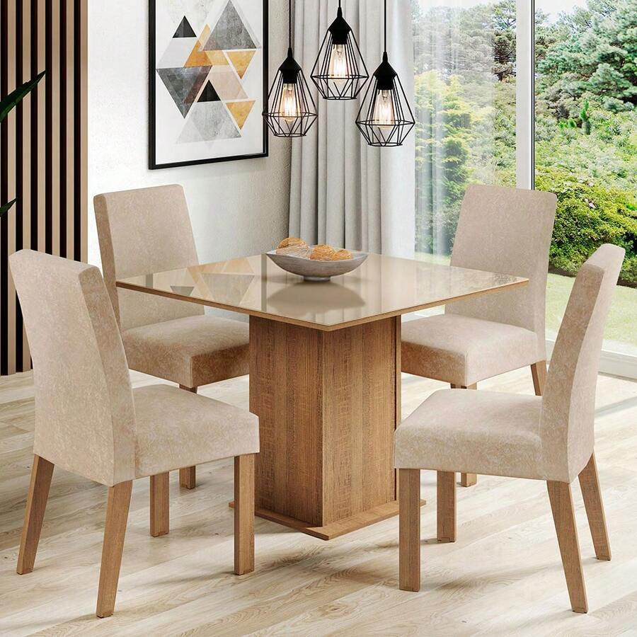 MADESA Dining Table & Chair Sets - Multicolor - View 1