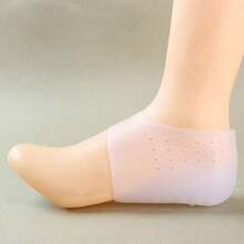 隐形增高硅胶袜凝胶鞋跟垫矫形足弓支撑鞋跟缓冲鞋垫足部按摩垫男女通用（鞋面孔的数量、形状和排列顺序随机） - 彩色 - 查看 7