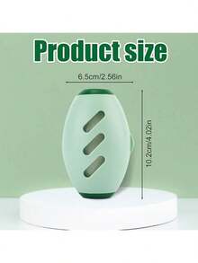 1 Piece Reusable, Washable Lint Roller - Strong Adhesive For Removing Lint And Dust From Pet Hair, Clothes, Furniture, Fabrics. (Green White) - Friendly Choice - Multicolor - View 3