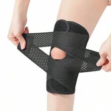 1pc Professional Knee Brace With Side Stabilizers, Adjustable Knee Support With Meniscus Pad And Patella Gel Pad, For Meniscus Tear Treatment - Multicolor - View 9