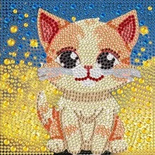 5D Diamant Malerei Set, DIY Cartoon Tier Diamant Malerei Mosaik Set, 5D Volldiamant Malerei Set, Mosaik Set, geeignet für Wand Dekoration Zuhause und als Geschenk für Freunde - Verschiedenfarbig - Übersicht 7
