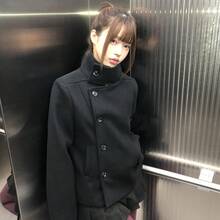 Women Coats - Black - View 5