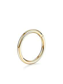 CatDObo 1 pieza Aro para la nariz sin costura de acero inoxidable 316l, joyería de perforación, arete multifuncional para cartílago cerrado, adecuado para uso diario de hombres y mujeres - anillo en la nariz - Ver 9