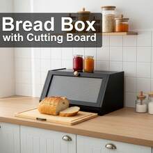 Functional And Stylish Storage Solution – Combines Practicality With Classic Aesthetic, Great For Organizing In Kitchens, Pantries, Or Dining Areas - 黑色1層 - 查看 3