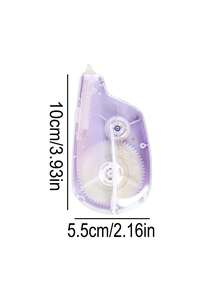 防尘渐变色滑动式30米修正带，适用于学生修改错别字，便携式学校学习办公用品 - 彩色 - 查看 2