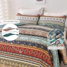 Quilt Sets - Brown Green - View 5