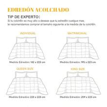 Duvet NANWEI Edredón Acolchado para Toda Estación Ultra Suave Hipoalergénico Relleno de Microfibra para Usar como Edredón o con Funda Duvet Beige Individual - Beis - Ver 7