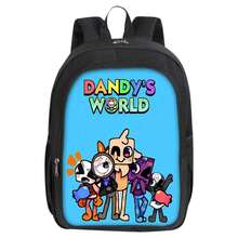 Dandy's World Backpack Double Layer Student Fashion Printed Backpack Dandy's World Bookbag For Students Computer Bags - 28 - 查看 9