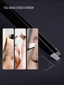 4PC Stainless Steel Slanted Tweezers Set Professional Precision Eyebrow Facial Hair Removal Tools For Women Men Travel Home Salon Use Hypoallergenic Rust Proof Beauty Essential Gift For Teen Girls Beginners Experts - 黑色 - 查看 4