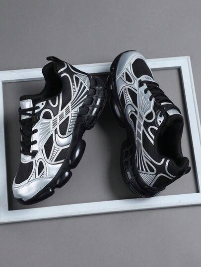 Low Top Men's Sports Shoes Sneakers Men Casual Running Shoes Jogging Shoes Male Walking Shoes Fashionable Omder Gradient Footwear Tennis Streetwear