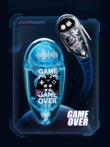 1 Pc Dustproof Sliding Correction Tape Robot Game Style Portable Student Stationery For Correcting Mistakes Cute Study Stationery