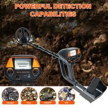 1 Pc MD-5090 Professional Underground Metal Detector, High Precision Treasure Hunter, Battery Powered, Aluminum Alloy + Plastic Construction, ≤36V, Batteries Not Included. Detects: Gold, Silver, Copper, Iron - Orange - View 1