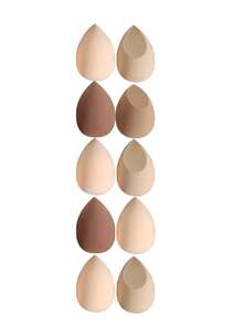 3/5/10/15/20/30/50pcs Makeup Sponges, Random Colors & Shapes, Powder, Liquid & Cream Foundation Blender, Latex-Free Wet & Dry Use, Suitable For All Skin Types - Multicolor - View 6