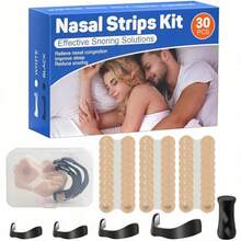 CYPNTiras Nasales 60 Piezas Tiras Antironquidos para Dormir Dilatador Nasal para Respirar Mejor Parches Nasales Magnéticos Suaves para Aliviar los RonquidosFashion - 219610628 - Ver 1