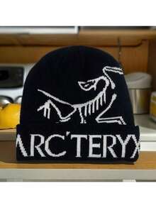 1顶/2顶可爱小鸟图案男女通用针织帽，秋冬春秋款式，送给家人、爱人、朋友的完美礼物 - 彩色 - 查看 3