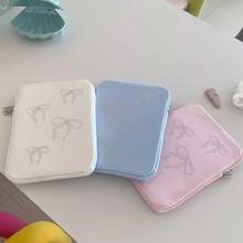 Cute Crystal Bow Laptop Sleeve - Fashion Tablet Bag, Fits 11/14/15 Inch Laptops - Protective Case Compatible With Ipad And Laptops - Multicolor - View 4