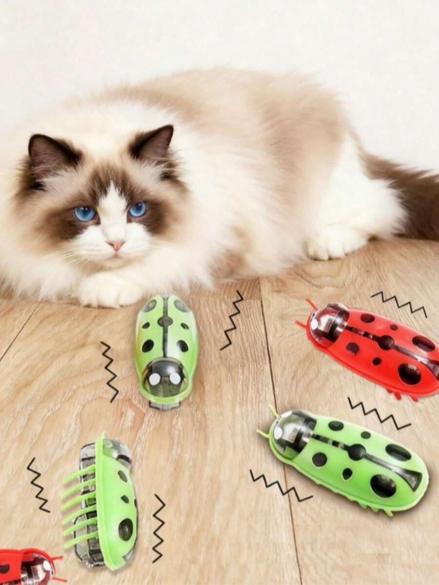 1个自动颤动互动猫玩具