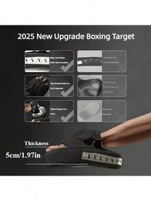 This Punching Target Features An Ergonomic Curved Design That Mimics Natural Striking Zones, Providing Instant And Realistic Feedback With Every Hit. - Multicolor - View 5