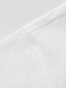 Balabala Kids Tween Boys' Short-Sleeve T-Shirt, Classic Letter Design T-Shirts - 本白 - 查看 3