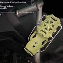 1个自适应折叠水杯架 高品质摩托车安装 自行车脚踏 电动车通用水壶支架