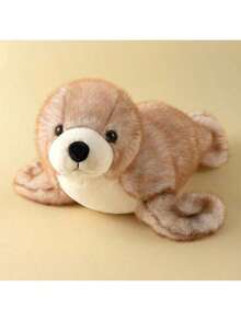 1个可爱毛绒海豹玩偶，柔软舒适，可作抱枕装饰，适用于房间、沙发、儿童房，也适合作为生日、情人节、母亲节礼物。 - 彩色 - 查看 18