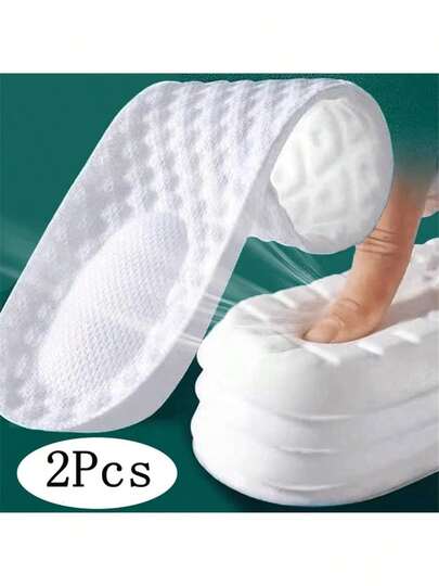 1 Pair Soft Shock-Absorbing Insoles For Sports Shoes, Arch Support Inserts For Running Shoes, Basketball Shoes,Shoe Rack,Storage Saver,Outdoor,Garden,Travel Essential,Portable,Beach Essential,Graduation Season,Commencement,Graduation Ceremony,Graduation Gift,Graduation Present,Graduation Gift,Graduation Present,Congrats Grad,Congratulations Graduate,Valedictorian,Finish School,Graduation Party