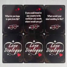 最新推出的50张情侣游戏卡牌，互动桌面游戏卡牌，娱乐卡牌，是约会、晚餐、周末、派对和特殊场合的完美之选，也可作为圣诞节、情人节或生日礼物赠送。开启完美沟通时刻，加深彼此感情。 - 彩色 - 查看 3