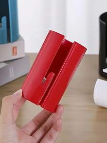 1个手动裁纸刀 - 手工制作和礼品包装的理想工具，无需电池，非常适合学校和办公室使用 - 彩色 - 查看 3