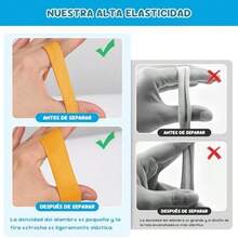 Hilo de camiseta, ancho 3cm, cinta de tejido de ganchillo grueso rosa polvoso para bolsas/cestas/alfombras de ganchillo, decoracin del hogar, artesanas de bricolaje (Negro, 200 M) - negro1+200 m - Ver 7