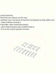 Dụng cụ chỉnh kích cỡ nhẫn bằng nhựa, miếng đệm chỉnh kích cỡ nhẫn vô hình, phù hợp với mọi kích cỡ ngón tay, dụng cụ chỉnh kích cỡ nhẫn vô hình thích hợp cho nhẫn bị lỏng - nhiều kích cỡ ngón tay, điều chỉnh nhẫn thoải mái và bảo vệ - dụng cụ điều chỉnh độ siết chặt nhẫn trong suốt có thể điều chỉnh, bảo vệ trang sức cho nhẫn bị lỏng, dụng cụ chỉnh kích cỡ nhẫn phù hợp với mọi loại nhẫn, dụng cụ chỉnh kích cỡ nhẫn nữ nhiều kích cỡ. - Nhiều màu - Xem 10