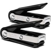 EDJY Fingernail Cutter - Precision Stainless Steel Nail Cutter For Fingernails |   Sharp Blade, Ergonomic Design, Durable & Rust-Resistant |   Ideal For Men And Women |   Multi Color |   4-Pack - Đen (gói 2 cái) - Xem 7