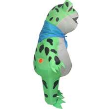 1pc Inflatable Spotted Frog Costume, Unisex Inflatable Costume - Full Body Heart-Themed Fancy Dress, Suitable For Halloween, Carnival, Christmas And Various Event Parties - Spotted Frog - View 3