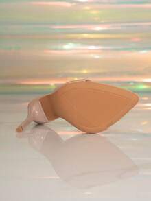 Women's Pointed Toe Strap Stiletto High Heel Sandals - Apricot - View 6