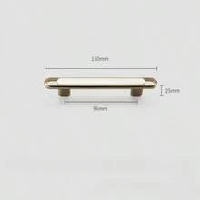 Modern Minimalist Luxury Gold Cabinet Door Handle, Drawer Cupboard Kitchen High-End Small Handle - Multicolor - View 3