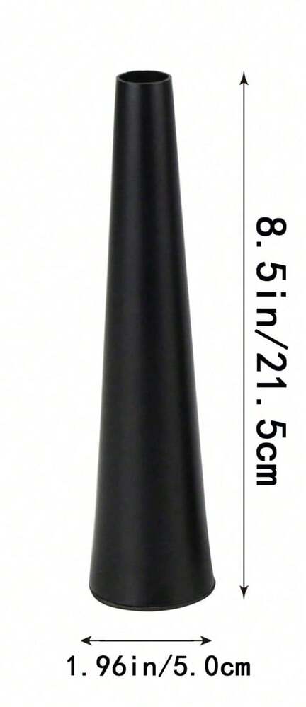 1件北欧极简创意花瓶装饰电视柜餐桌插花用具ins圆柱形设计花瓶摆件 - 黑色 - 查看 8