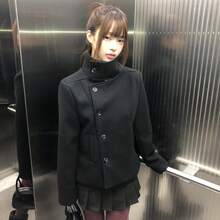 Women Coats - Black - View 3