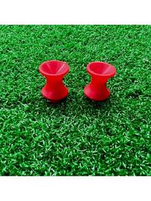 50/100pcs Red Durable & Long-Lasting Double-Layer ABS Golf Ball Holders - Fit All Golf Clubs, Multifunctional Golf Gear | Vibrant Golf Equipment | Sturdy Golf Accessories - Multicolor - View 8