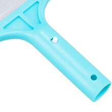 Red para piscina, estructura de plástico de limpieza rápida cian, Material de nailon, red para hojas de espumadera para piscinas, fuentes de jacuzzis - Celeste - Ver 7