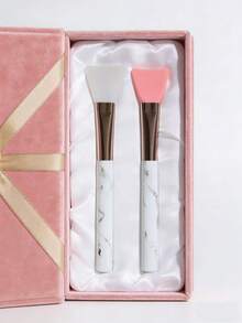 乾淨矽膠面膜刷1入組面部護理泥膜護膚工具