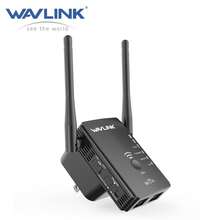 Wavlink Dual Antenna 300Mbps WiFi Range Extender & Signal Booster,Wall Plug Repeater With Ethernet Port & External Antennas,3-In-1 AP/Router/Repeater Modes,WPS Protection,Smart LED,Eliminates Dead Zones - UK Plug(220-240V) - View 2