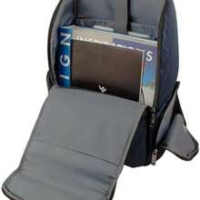Perfect Choice Mochila para Laptop 15" - 17", Mochila de material resistente a derrames, Estampado moderno, Material 100% Poliester Vilux - azul - Ver 6