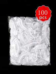 Bộ 20/50/100 chiếc màng bọc thực phẩm co giãn tái sử dụng - Màng nhựa trong suốt, co giãn, dùng để niêm phong bát đĩa, không mùi, là sự thay thế hoàn hảo cho giấy bạc và màng bọc thực phẩm. - Nhiều màu - Xem 9