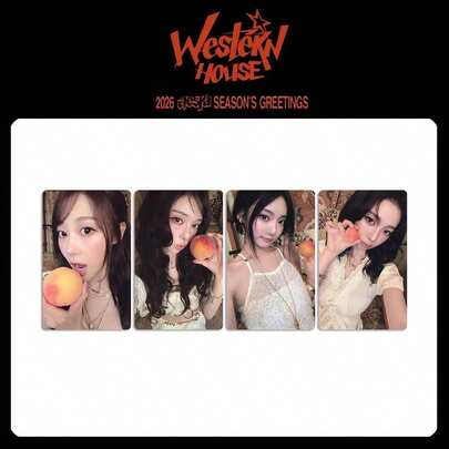 2026 Calendar Special Card / BABYM ONS TER 2026 CHRISTMAS Christmas Card / BABYM ONS TER <WE GO UP> / JENNIE 2025 Concert <ZEN SERIF> / AESPA <Dirty Work> / <NOT CUTE ANYMORE> / ADP <ALLDAY PROJECT> , LOMO Cards, Exclusive Fan Mini Cards.