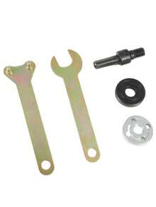 Electric Drill Adapter Plate, Electric Drill Accessories, Handheld Electric Drill To Angle Grinder Connecting Rod, Electric Drill Adapter Converter Cutting Angle Grinder Accessory Set - Black - View 4