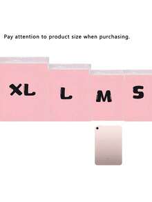 100 chiếc/gói Phong bì tự dính chống thấm nước màu hồng - Túi nhựa dày và bền, chống rò rỉ và rách, túi đóng gói đa năng phù hợp cho trường học, văn phòng, quần áo, đồ dùng cần thiết cho mùa tựu trường. - Nhiều màu - Xem 7